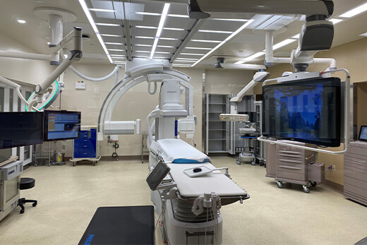 New and expanded interventional lab
