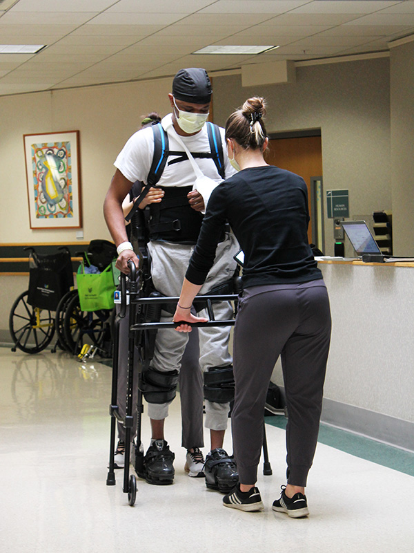 Bryn Mawr Rehab Hospital patient, Andrew