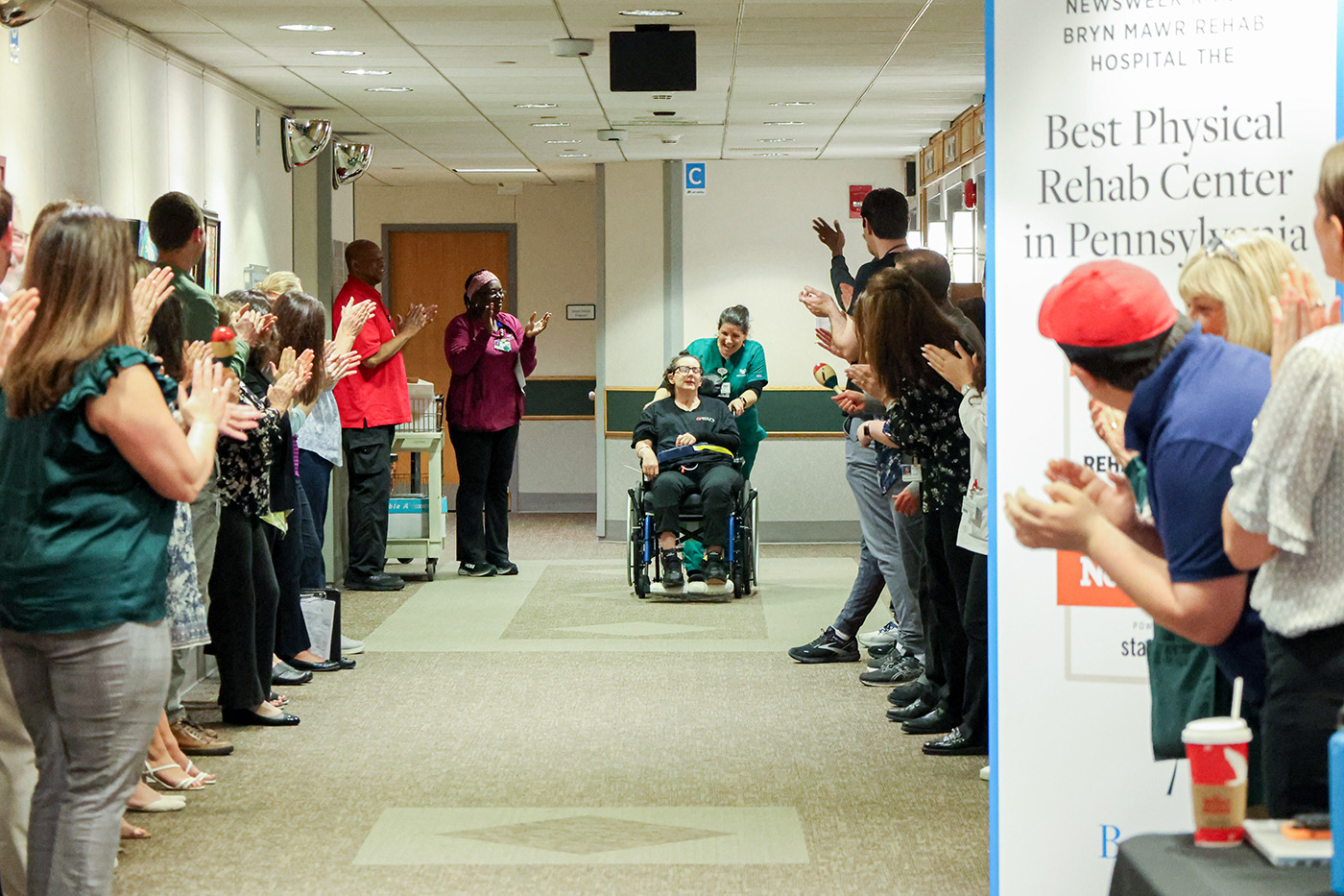 Bryn Mawr Rehab Hospital patient Ashley Krause