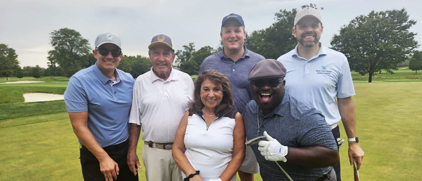 Attendees of The Riddle HealthCare Foundation's 43rd Annual Pro-Am Golf Outing
