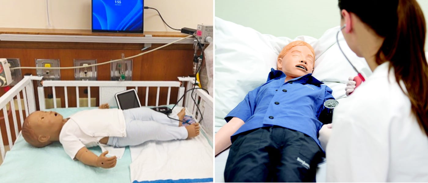 SimBaby and SimJunior simulators