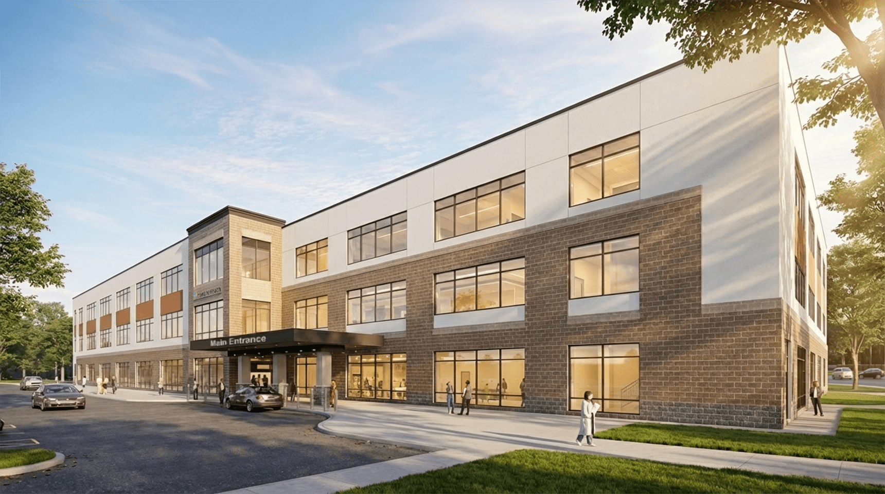 Main Line Health Downingtown Rendering