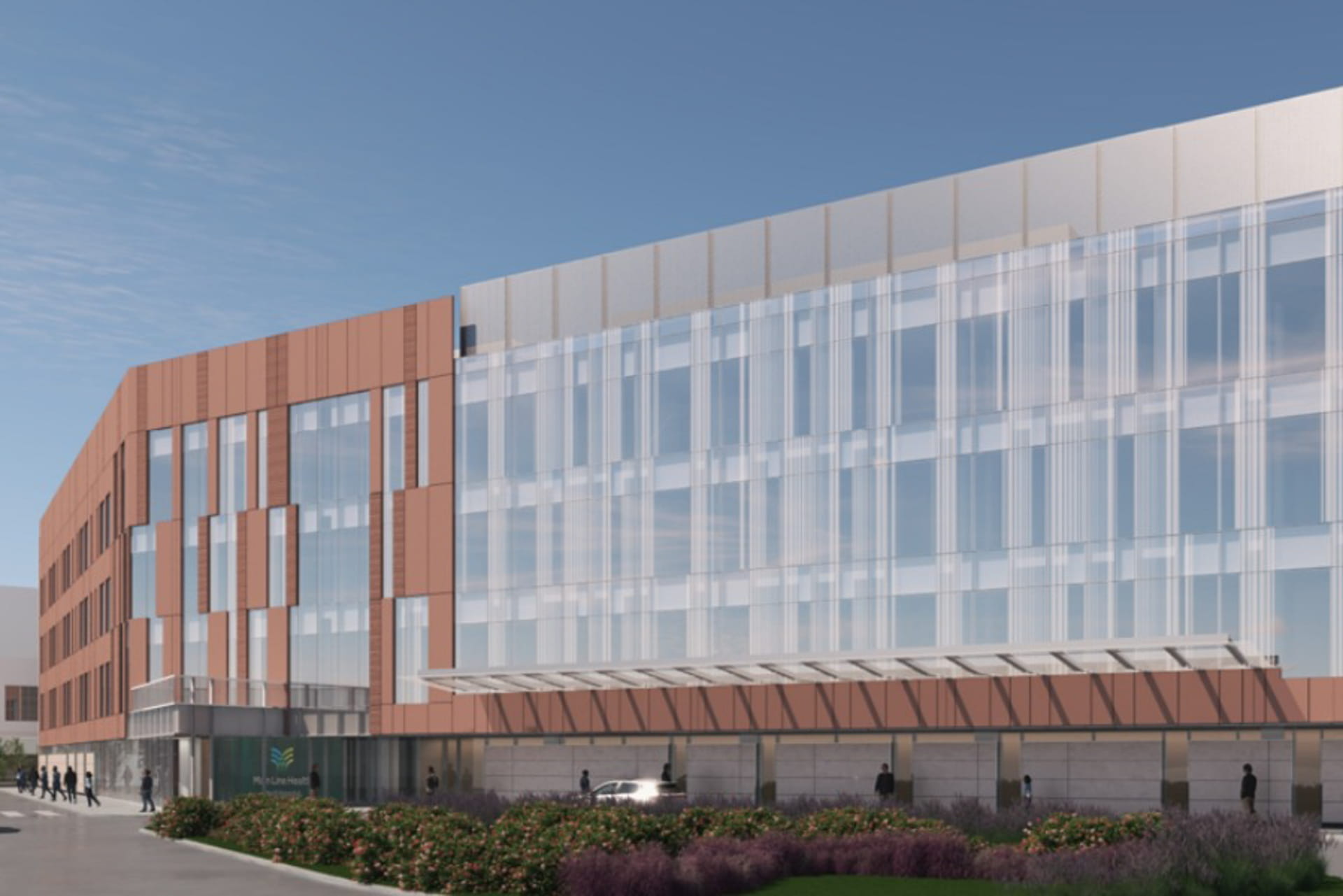Paoli Hospital expansion rendering