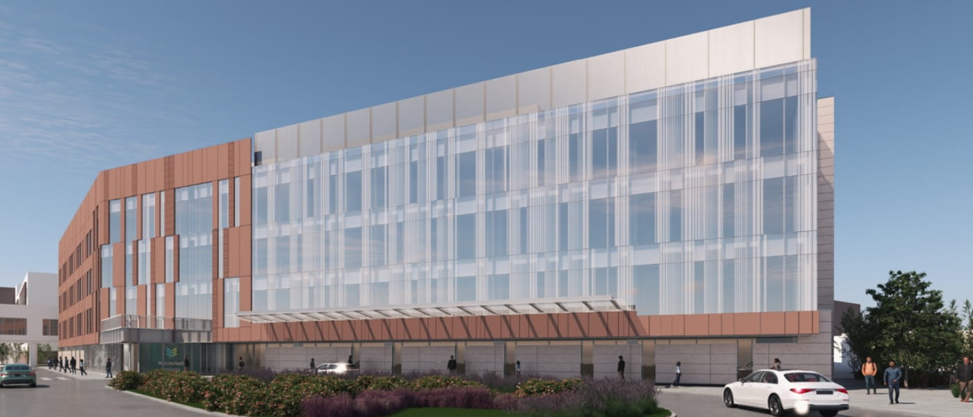 Paoli Hospital expansion rendering