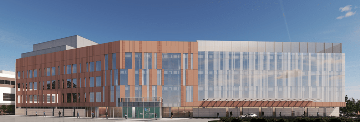 Paoli Hospital expansion rendering